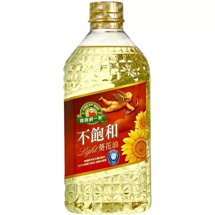 得意一天.不飽和葵花油/2L
