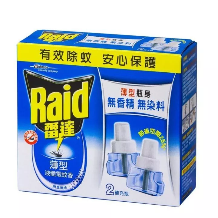 雷達電蚊香薄型補-無味/2入