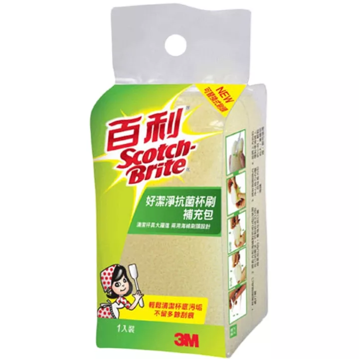 3M 好潔淨杯刷補充包