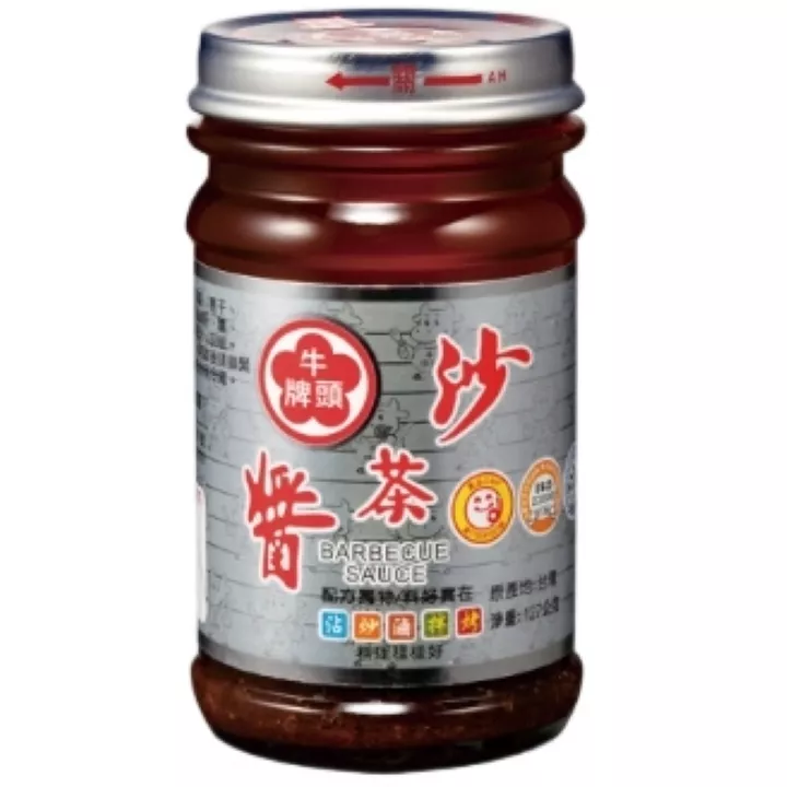 牛頭牌玻璃瓶沙茶醬