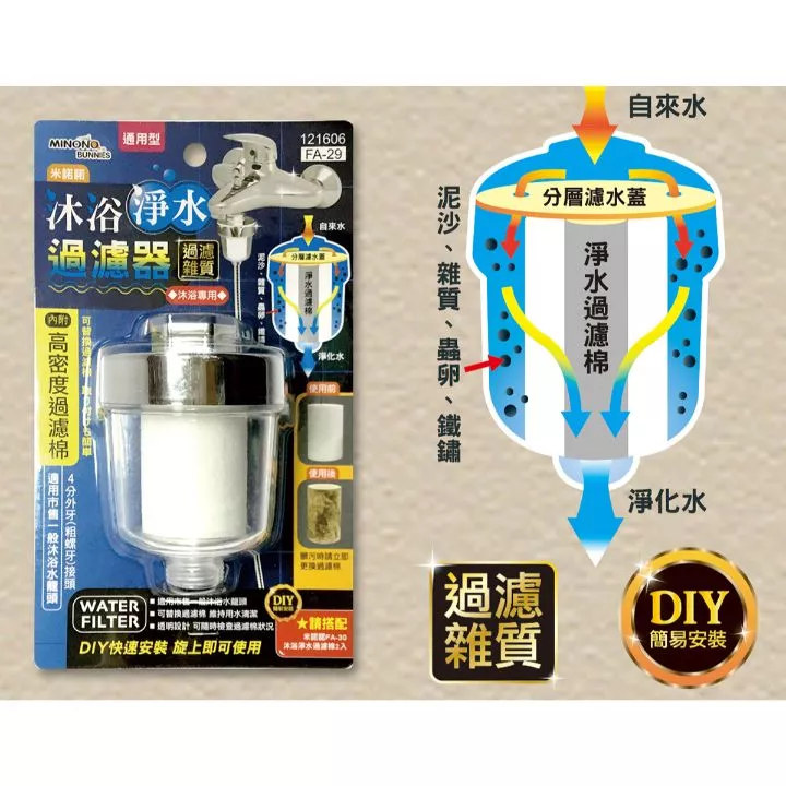 沐浴淨水過濾器