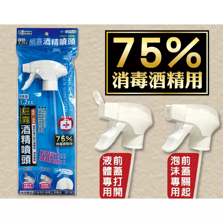 細霧酒精噴頭1.2cc