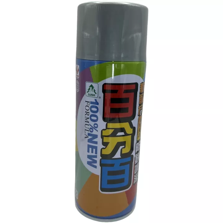 百分百噴漆124 銀色