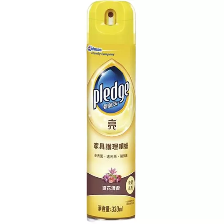 碧麗珠傢俱護理噴臘-百花